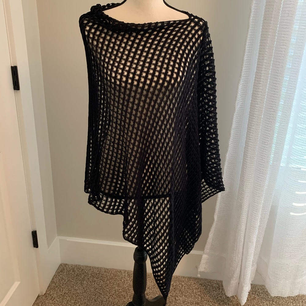 Eileen Fisher Asymmetrical Poncho - Gorgeous